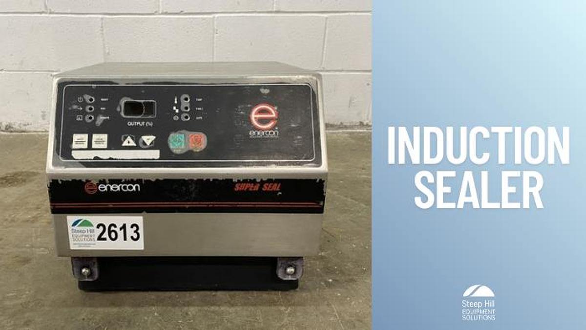 Used Enercon Super Seal 75 Induction Sealer