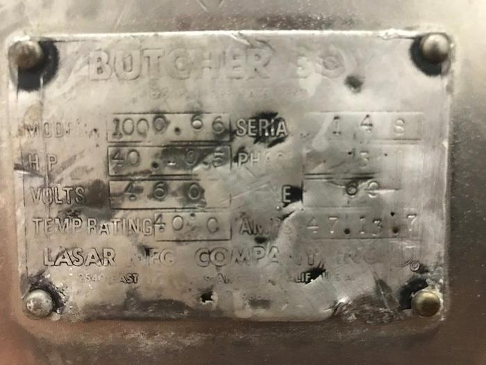 Used Butcher Boy 1000-66 Meat Mixer Grinder