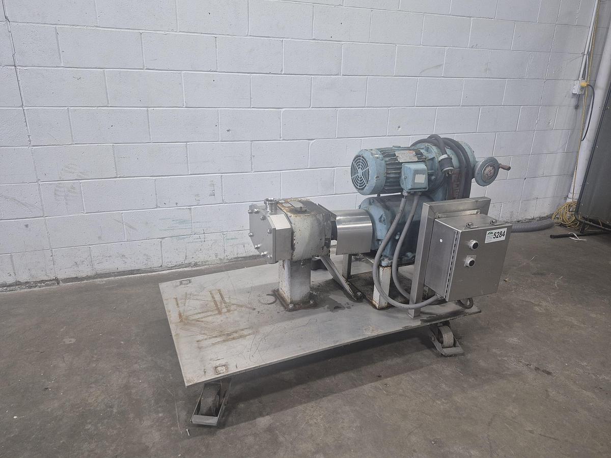 Used APV Crepaco 4R1 Rotary Lobe Pump Assembly