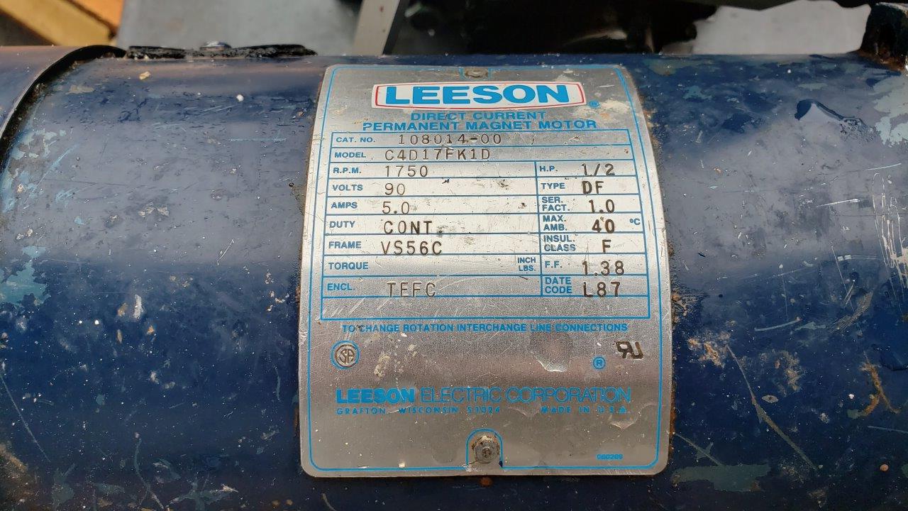 Used Waukesha Model 55 Positive Displacement Rotary Pump