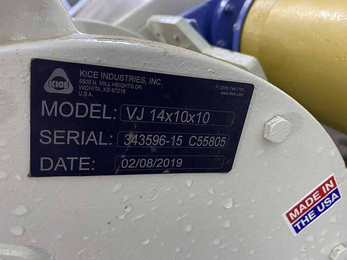 Used Kice Cyclone Collector & Rotary Airlock