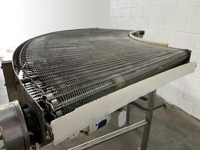 Used Kamflex 90° SS Wire Curveyor