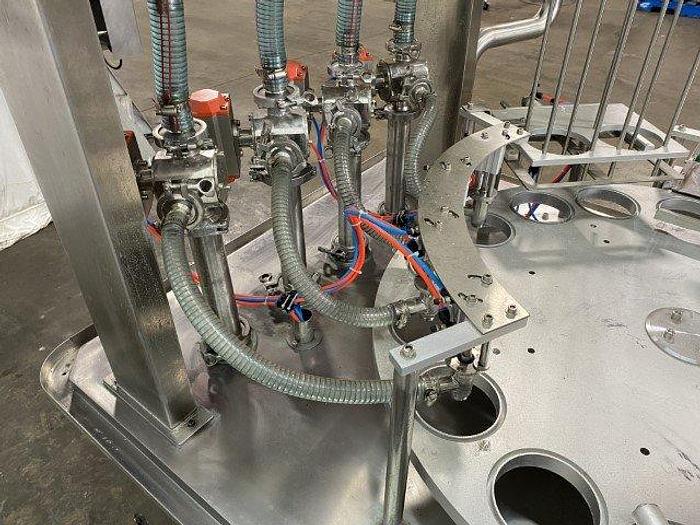 Used Bespacker XBG900-2 Rotary Cup Fill & Seal