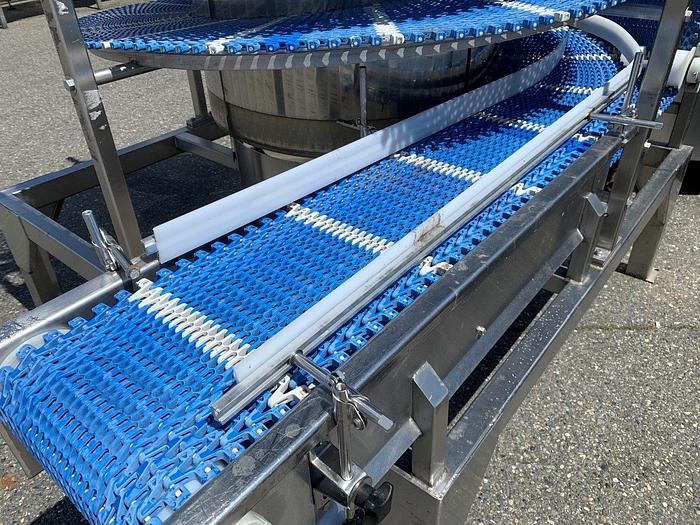 Used FMA 90'L Spiral Cooling Conveyor