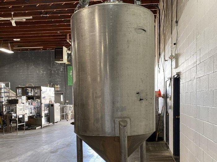 Used Ellett 200 Gallon Cone-Bottom Tank