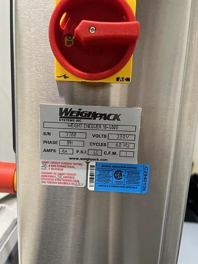Used WeighPack Swifty Bagger 3600 Pouch Fill & Seal System