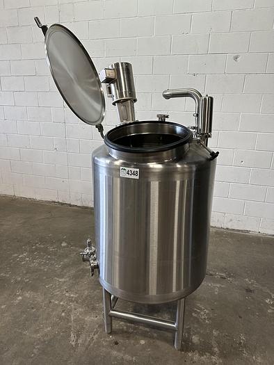 Used Stainless Steel Tank w/ Sharpe Mixer