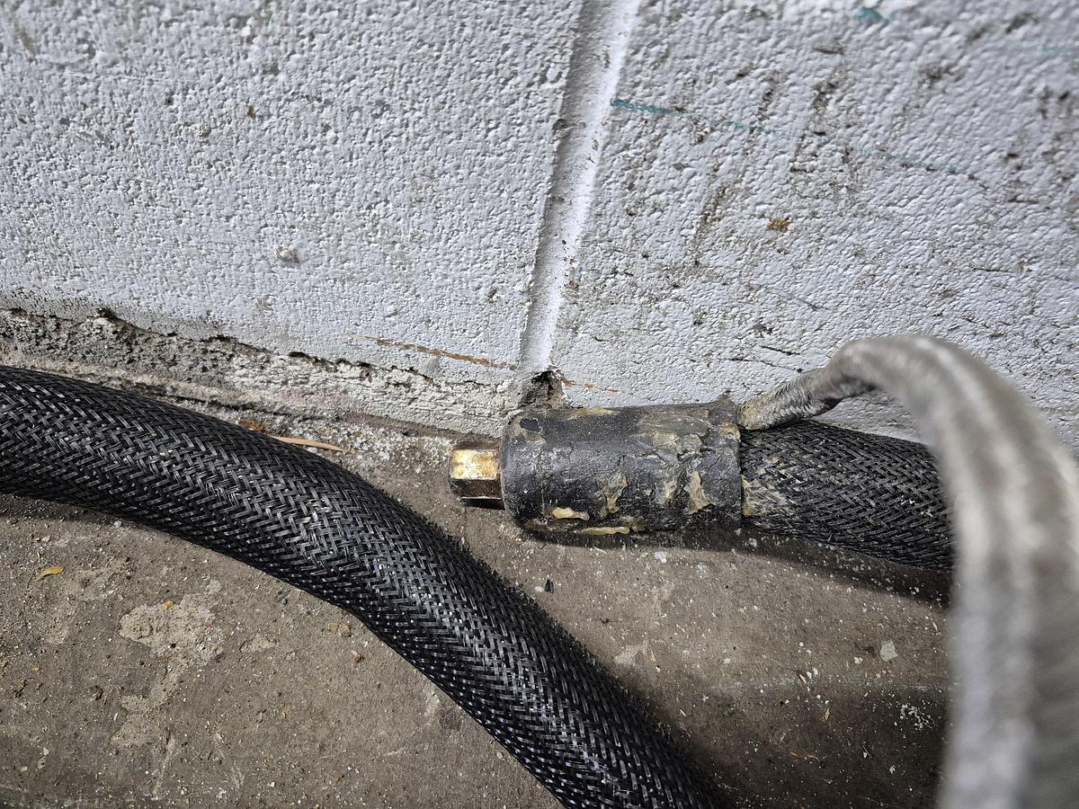 Used Nordson 10ft Heated Hot Melt Glue Hose