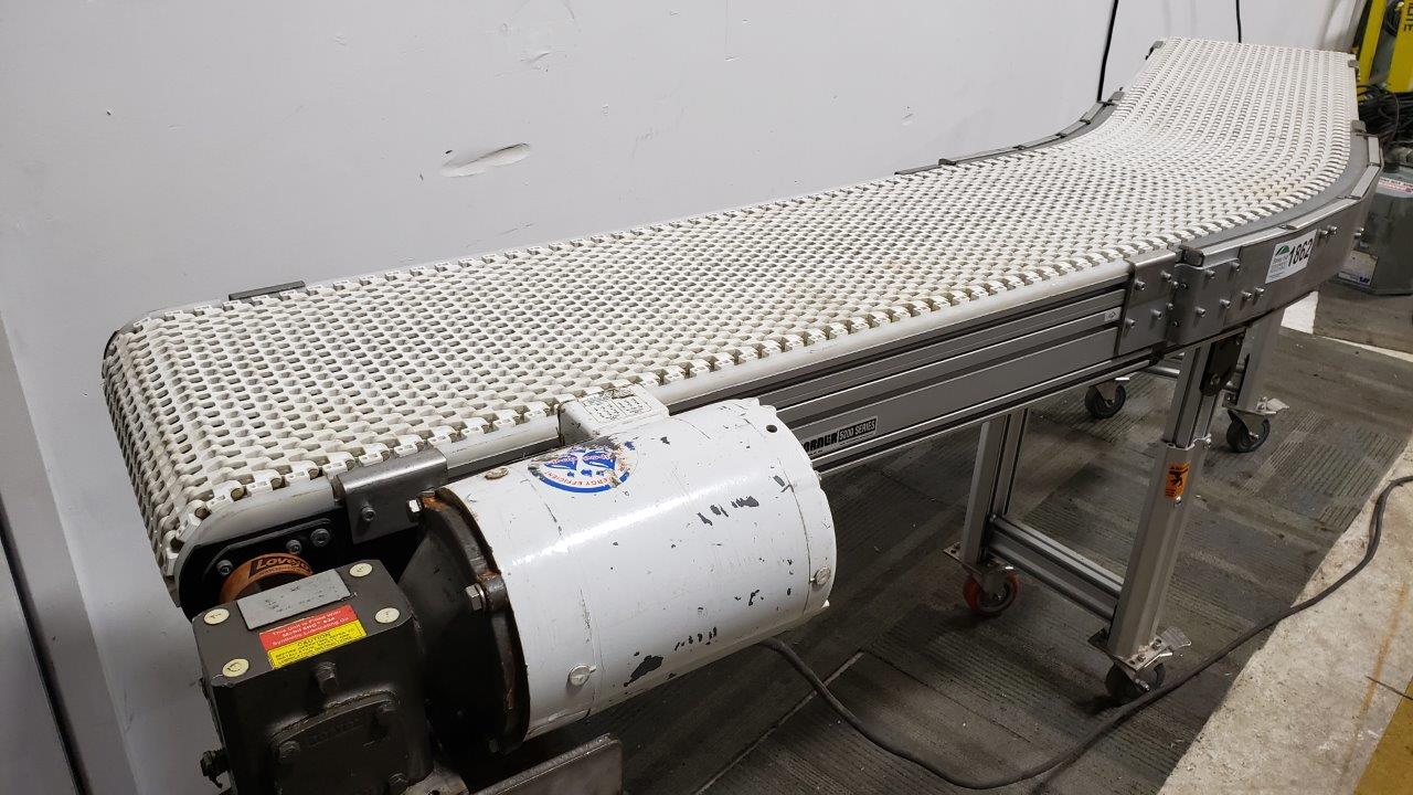 Used Dorner 8' Angled Conveyor