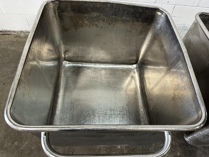 Used Stainless Steel Meat Buggies