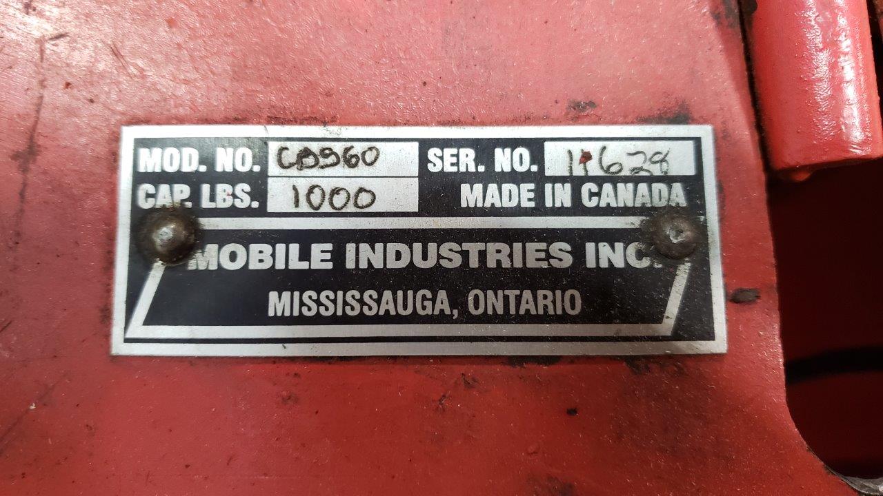 Used Mobile CBS60 Counterbalance Stacker