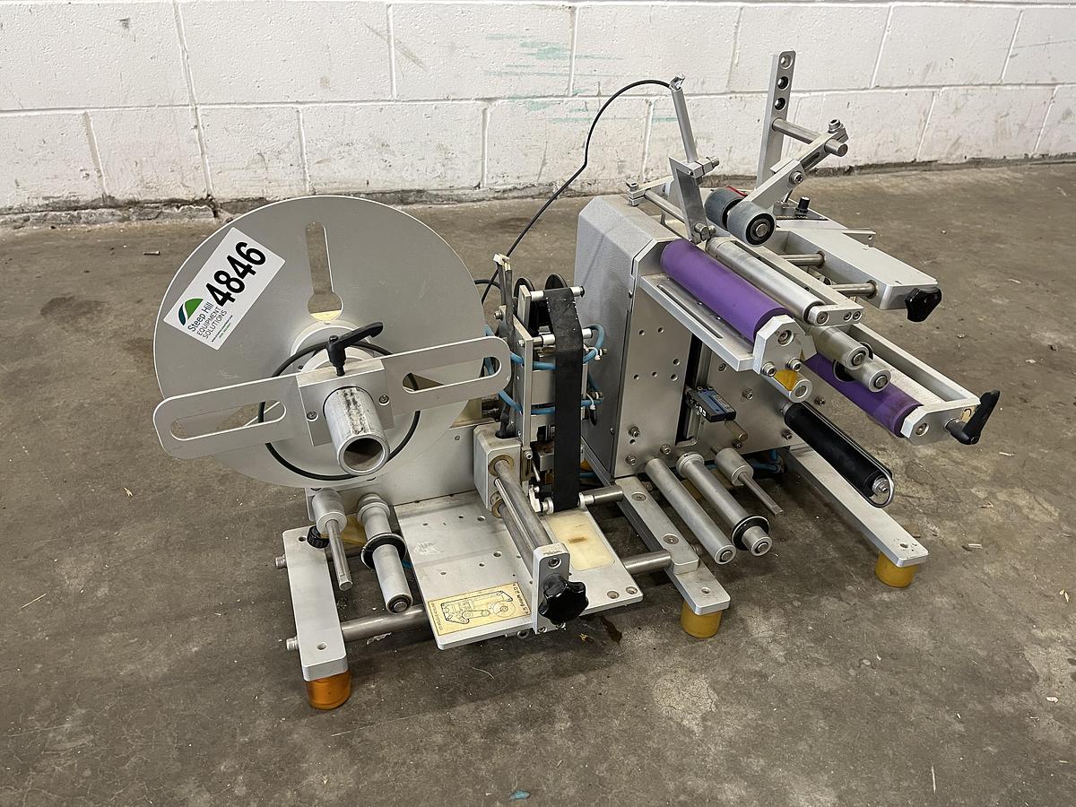Used Tabletop Bottle Labeller