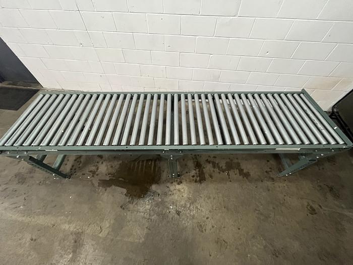 Used 10' Gravity Roller Conveyor