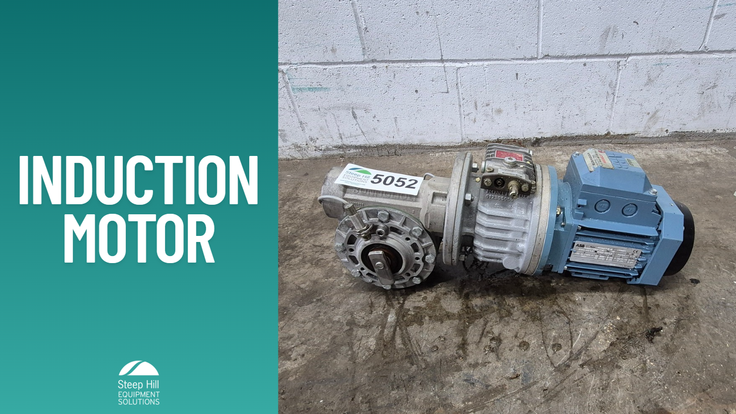 Used ABB 3-Phase Induction Motor with Speed Drive