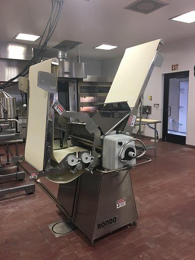 Used Rondo SSO677C Manomat Pastry Sheeter
