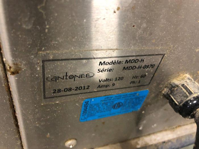 Used Antonee MDD-H Mobile Heated Dish Dispenser