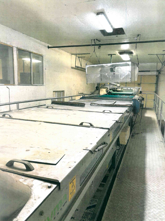 Used Wyma Potato Wash Line