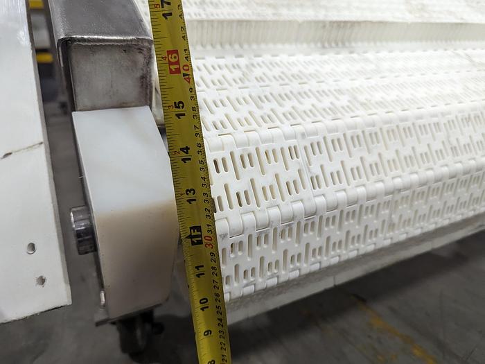 Used Incline Conveyor with Modular Belt