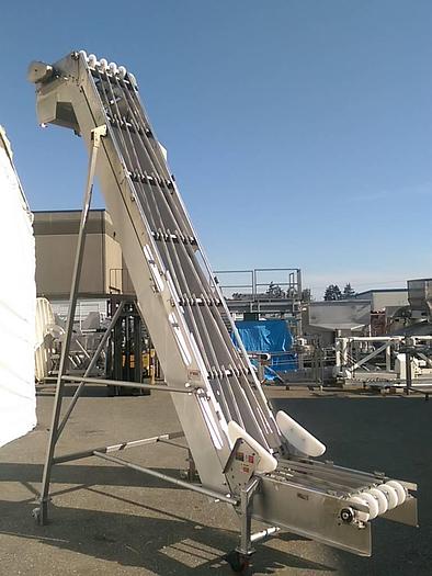 Used 15' High Incline Conveyor