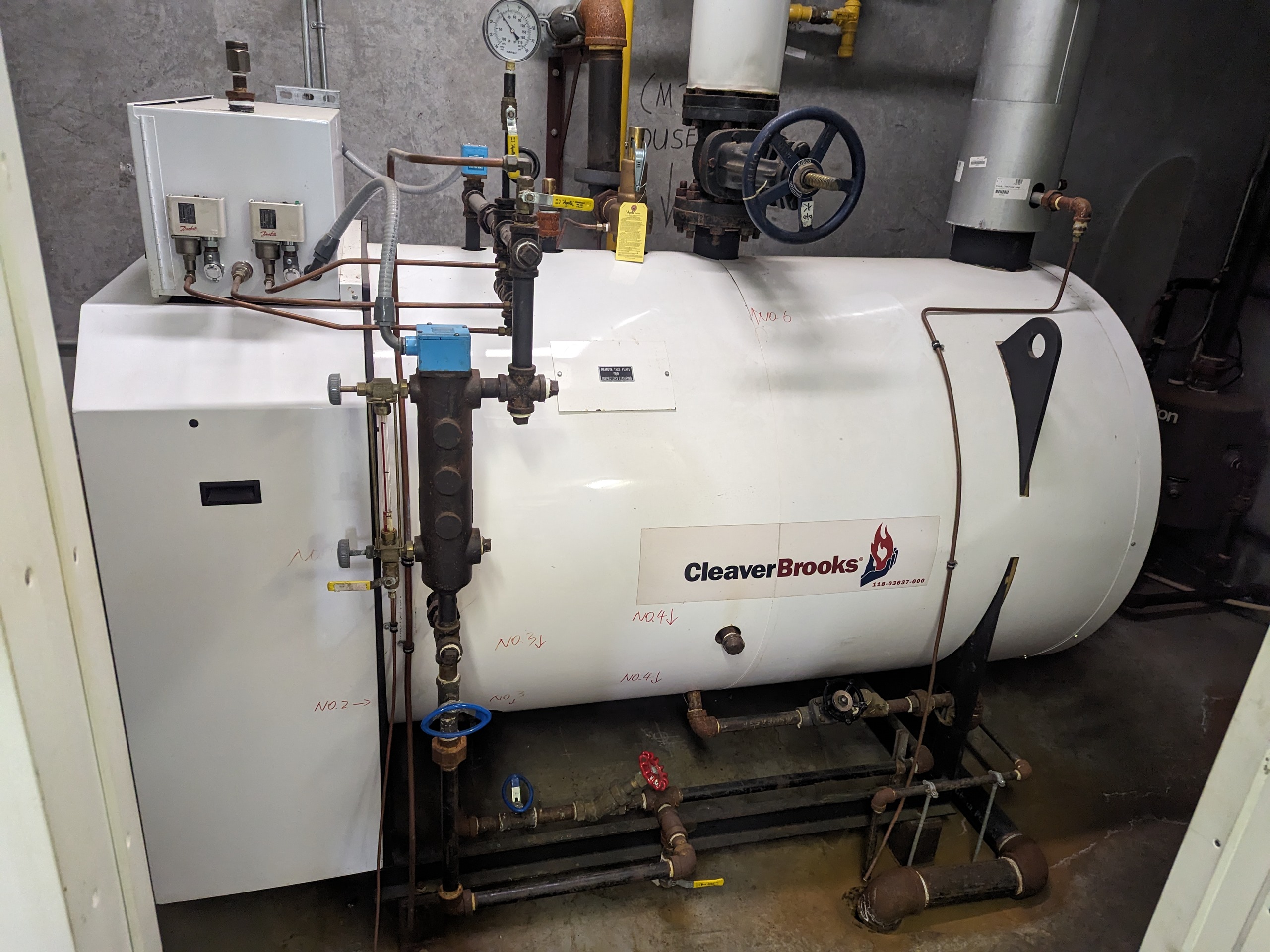 Used Cleaver Brooks 30 HP Low Pressure Steam Boiler