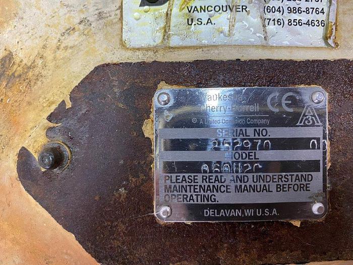 Used Waukesha 060 U2C Positive Displacement Pump
