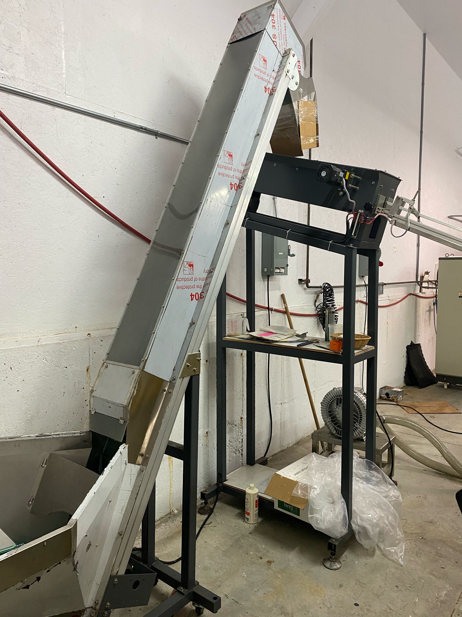 Used Berg Water-Blow Molding Machine