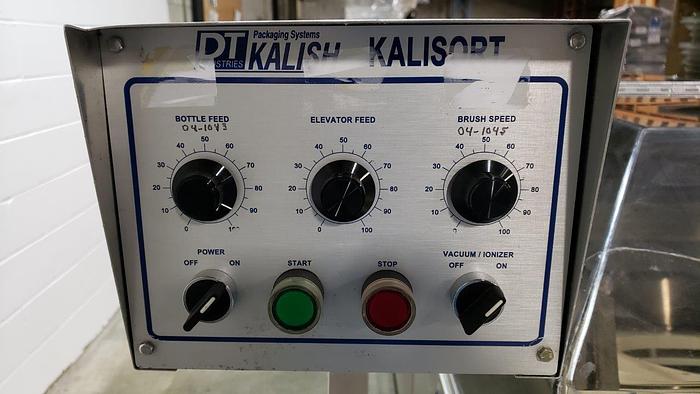 Used Kalish Kalisort 60 Bulk Bottle Unscrambler & Cleaner