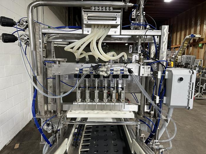Used CBK 6 Head Bottle Filler