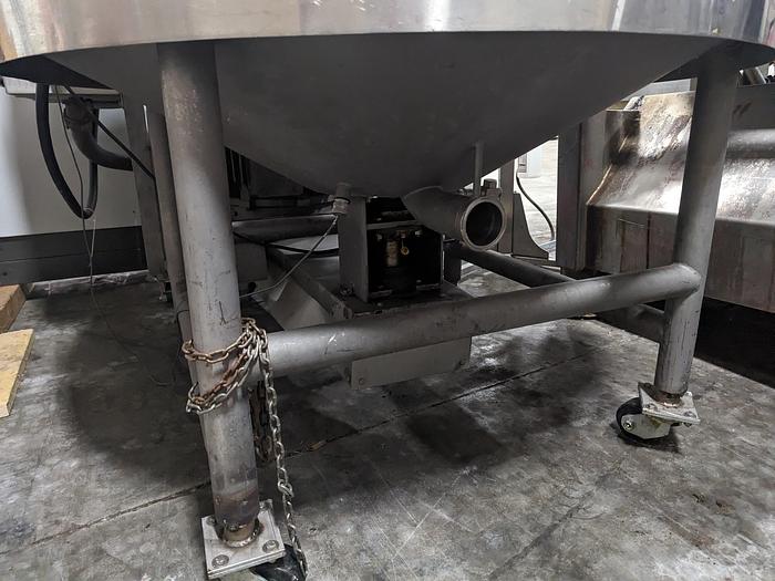 Used Breddo Likwifier Jacketed Mixer LORWWSS