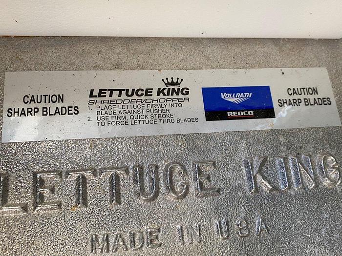 Used Vollrath Redco® Lettuce King Shredder/Chopper