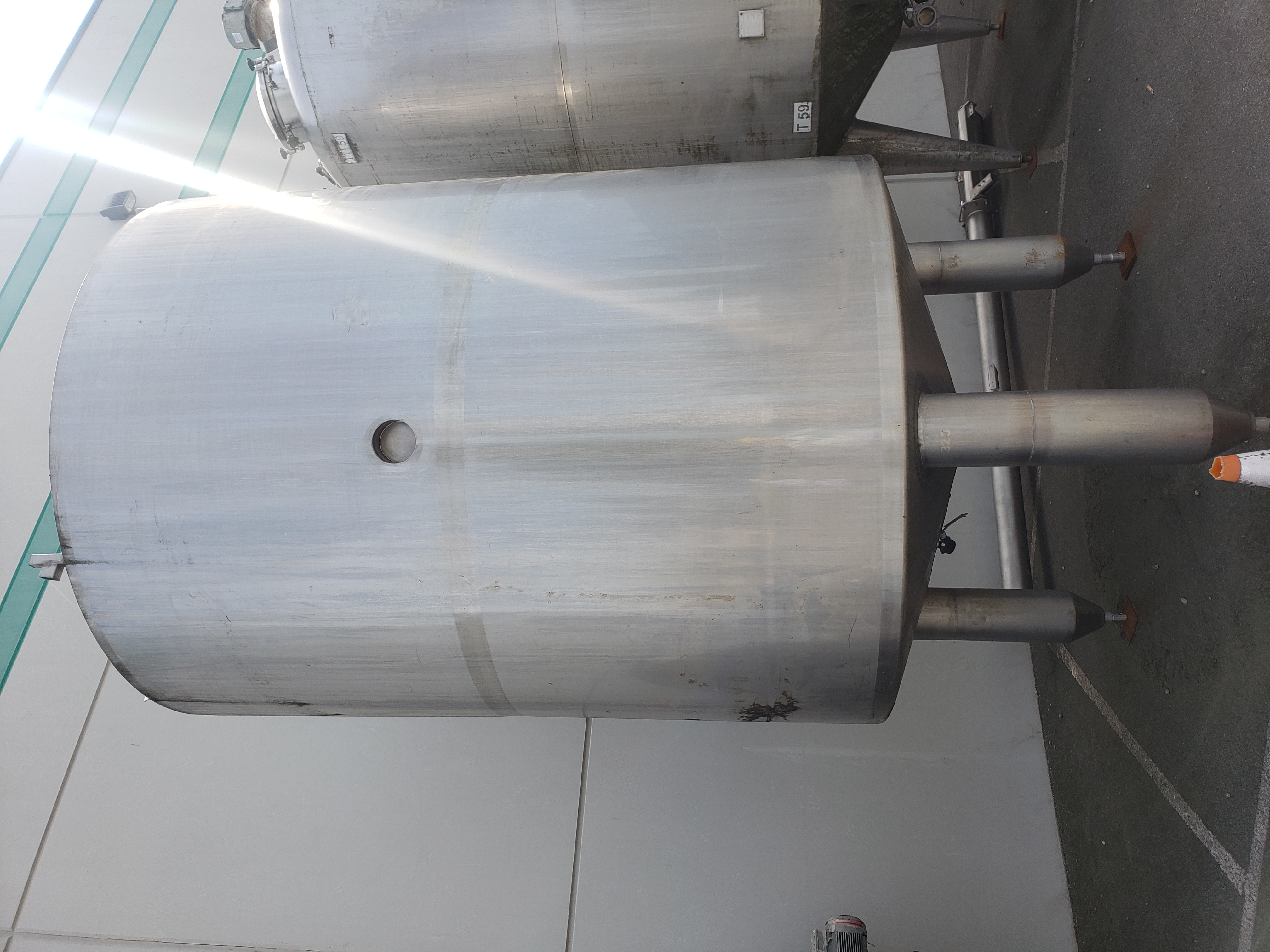 Used 12,000L SS Jacketed Tanks with Agitation
