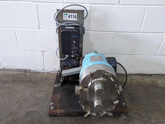 Used Waukesha 55 Positive Displacement Pump