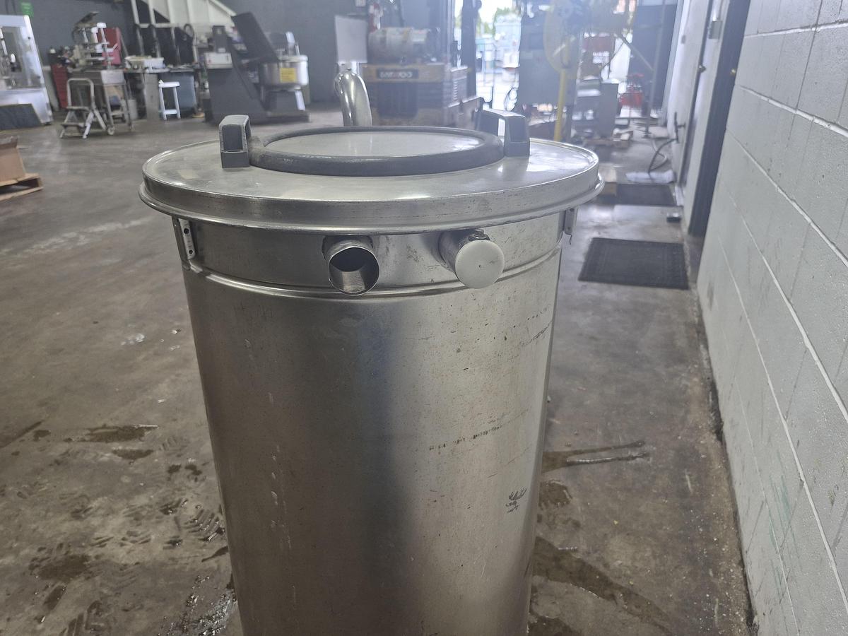 Used Vacuum Canister for Trimmings