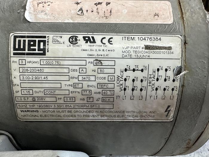 Used SPX W + 10/8 Centrifuge Pump