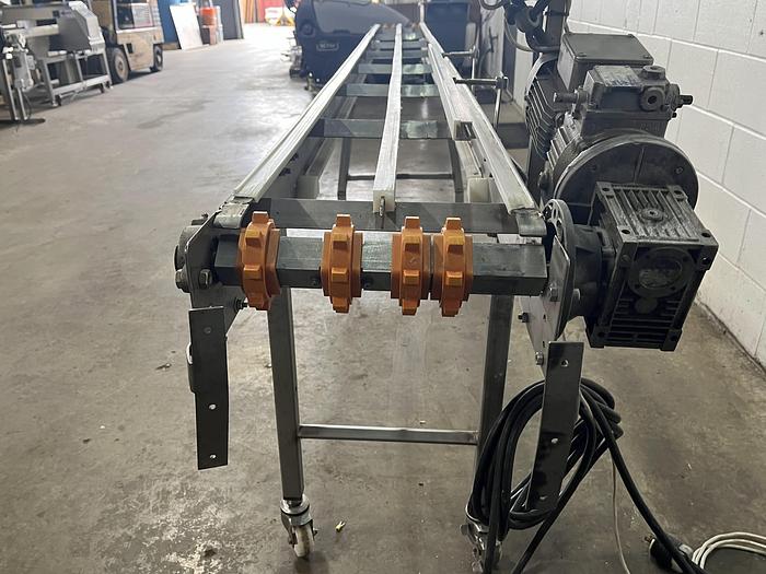 Used Leeds 13' Indexing Conveyor