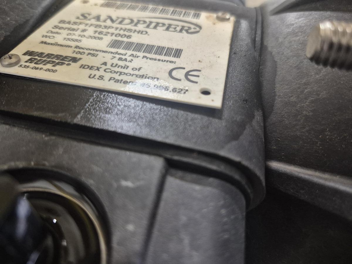 Used Sandpiper Air-Powered Double Diaphragm Pump