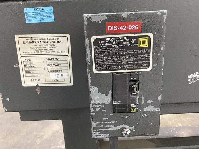 Used Damark SMC 2228 L-Bar Sealer