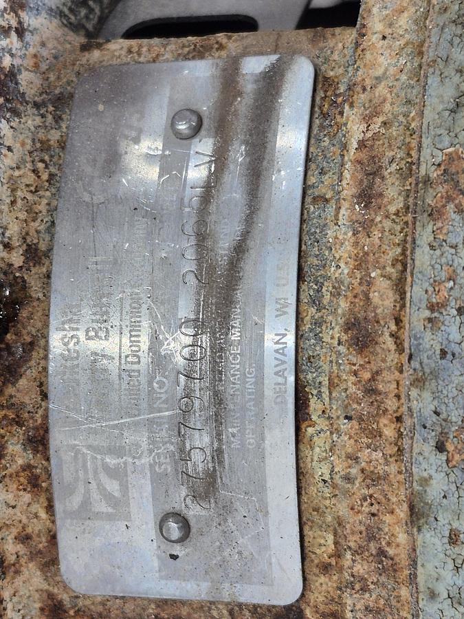 Used Waukesha 2065LV Sanitary Centrifugal Pump