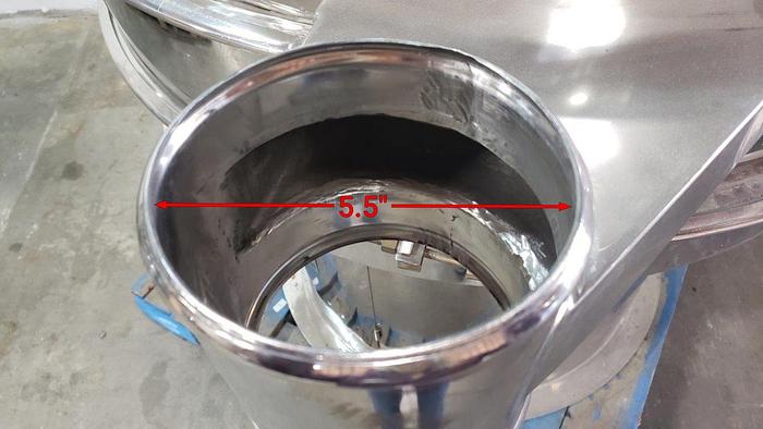 Used DZJX Round 3-Deck Vibratory Sifter Separator