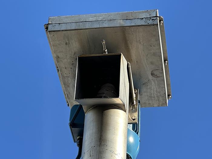 Used Incline Auger Conveyor with Hopper