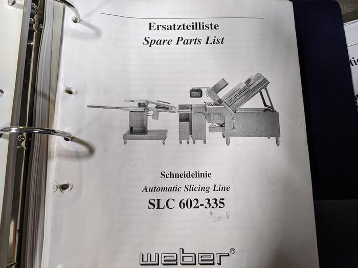 Used Weber SLC602 High Speed Deli Slicer