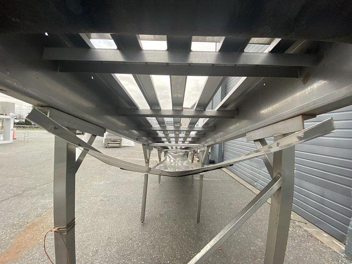 Used Incline Berry Inspection Conveyor