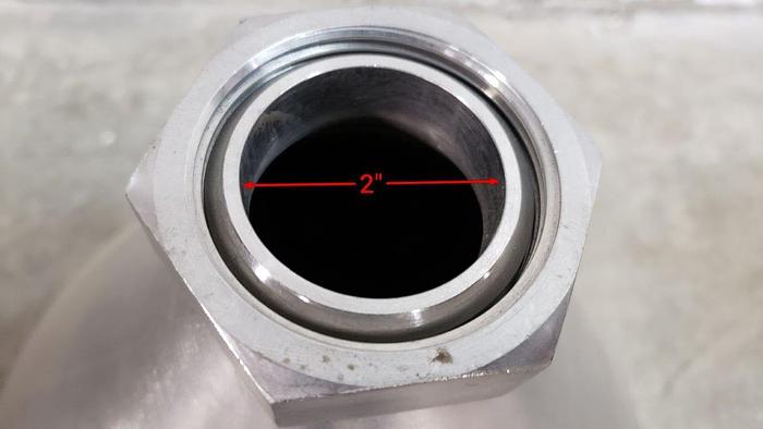 Used 10 Gallon SS Hopper