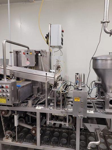 Used MP Inline Yogurt Cup Filler