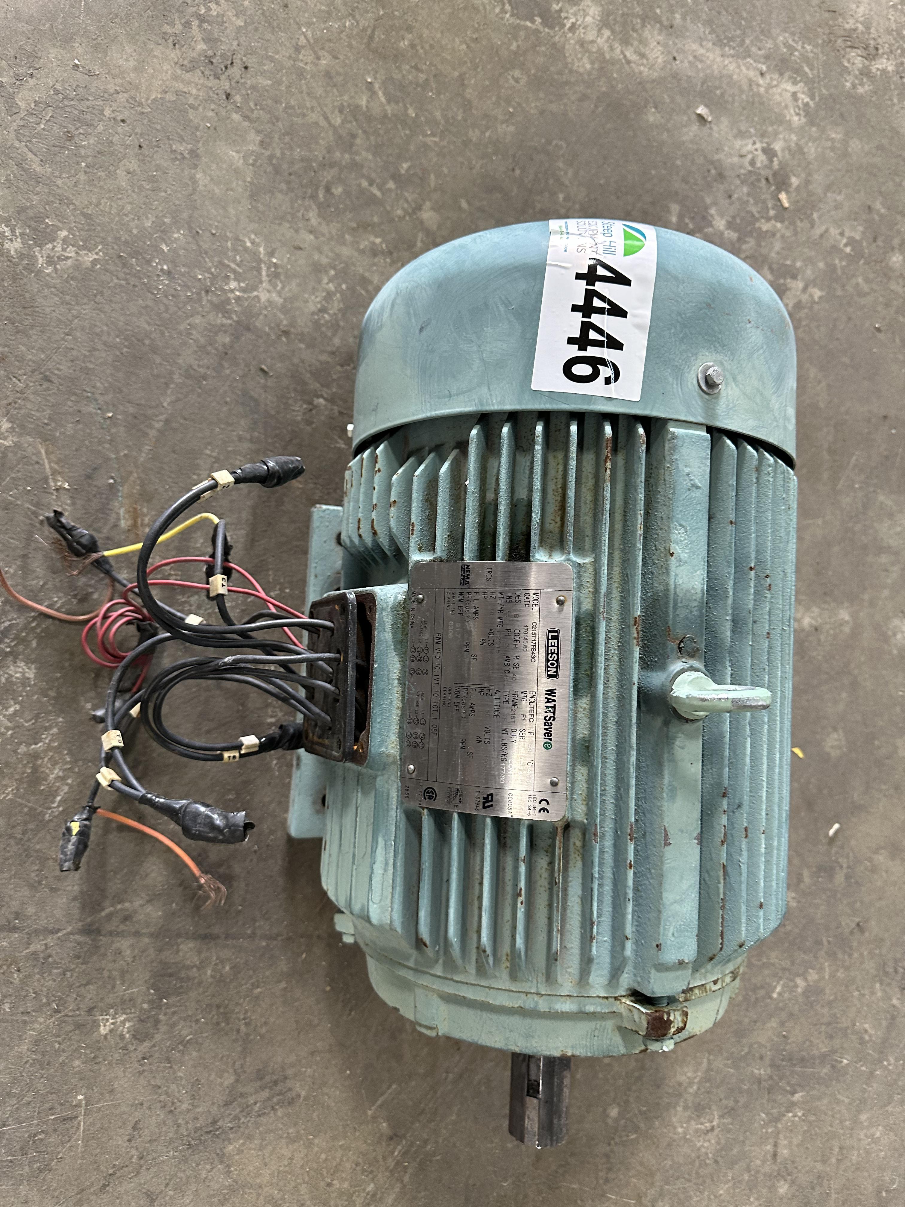 Used Leeson 10HP Motor