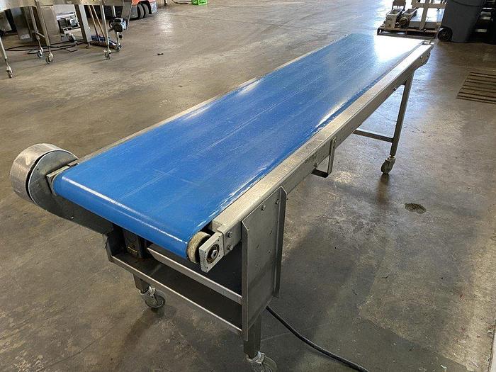 Used 9' Flat-Belt Conveyor