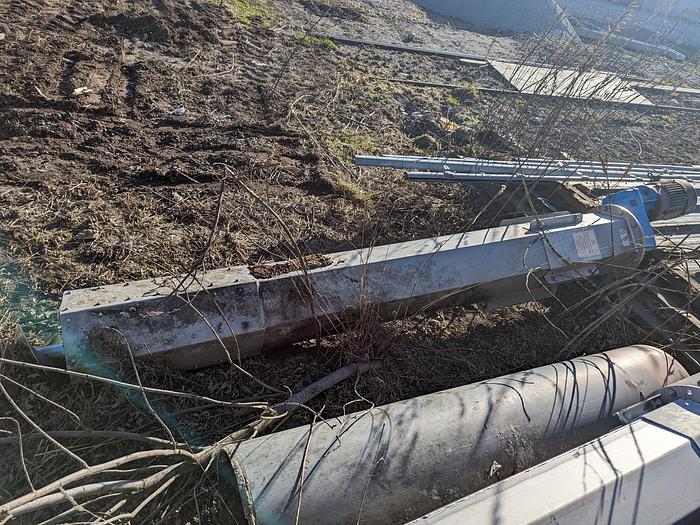 Used Waste Material Elevator Auger