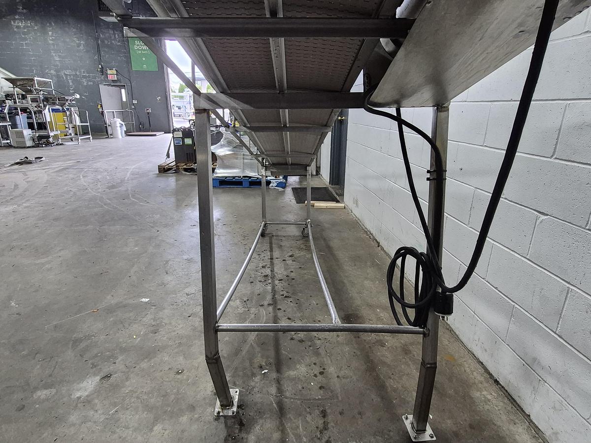 Used 13.5" Incline Modular Conveyor