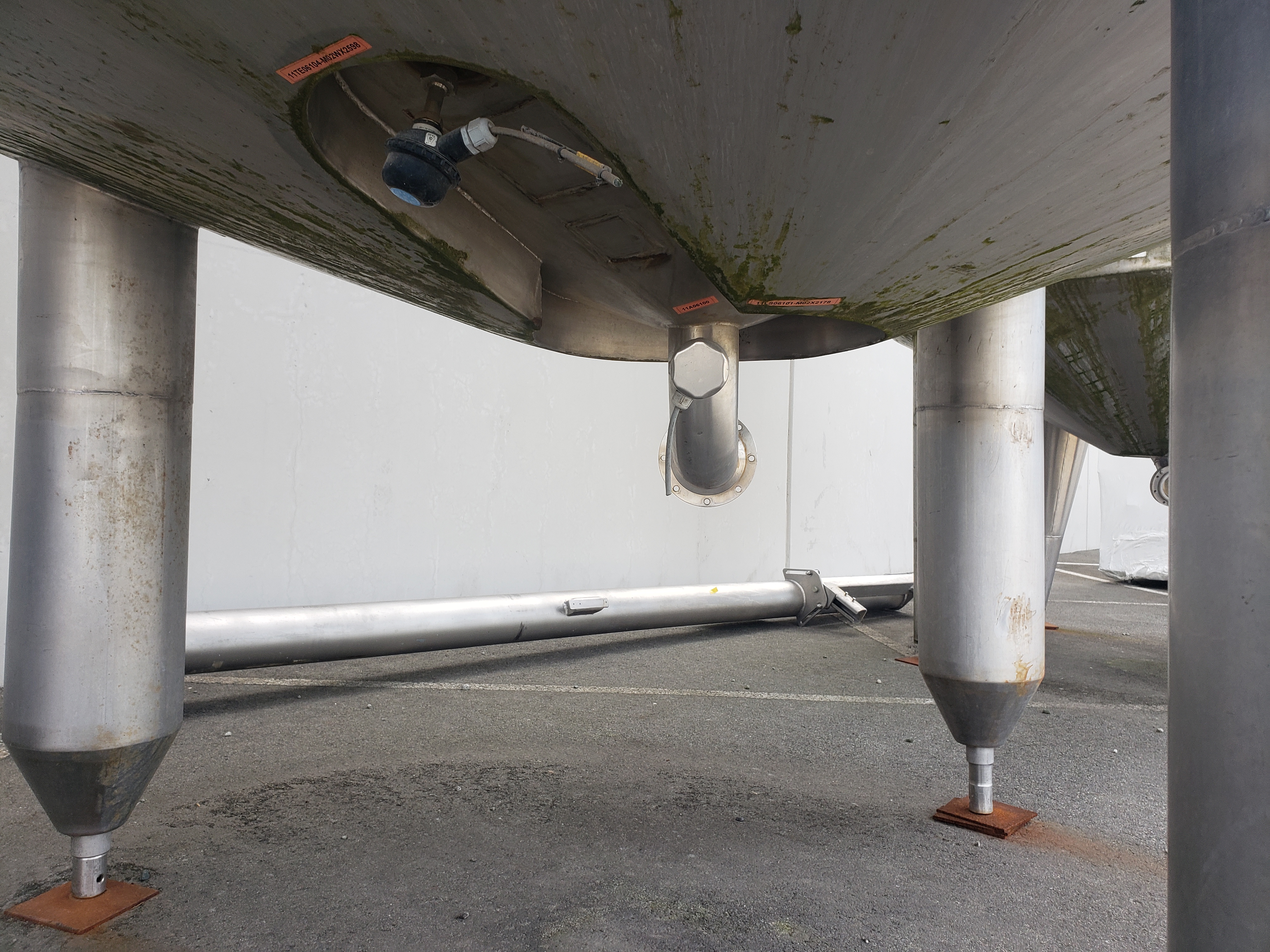 Used 12,000L SS Jacketed Tanks with Agitation