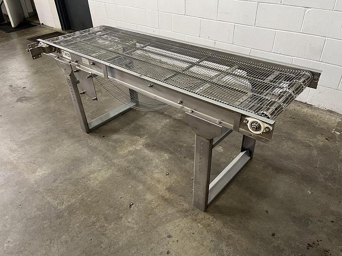Used New Wave 6'L Wire Solomon Conveyor
